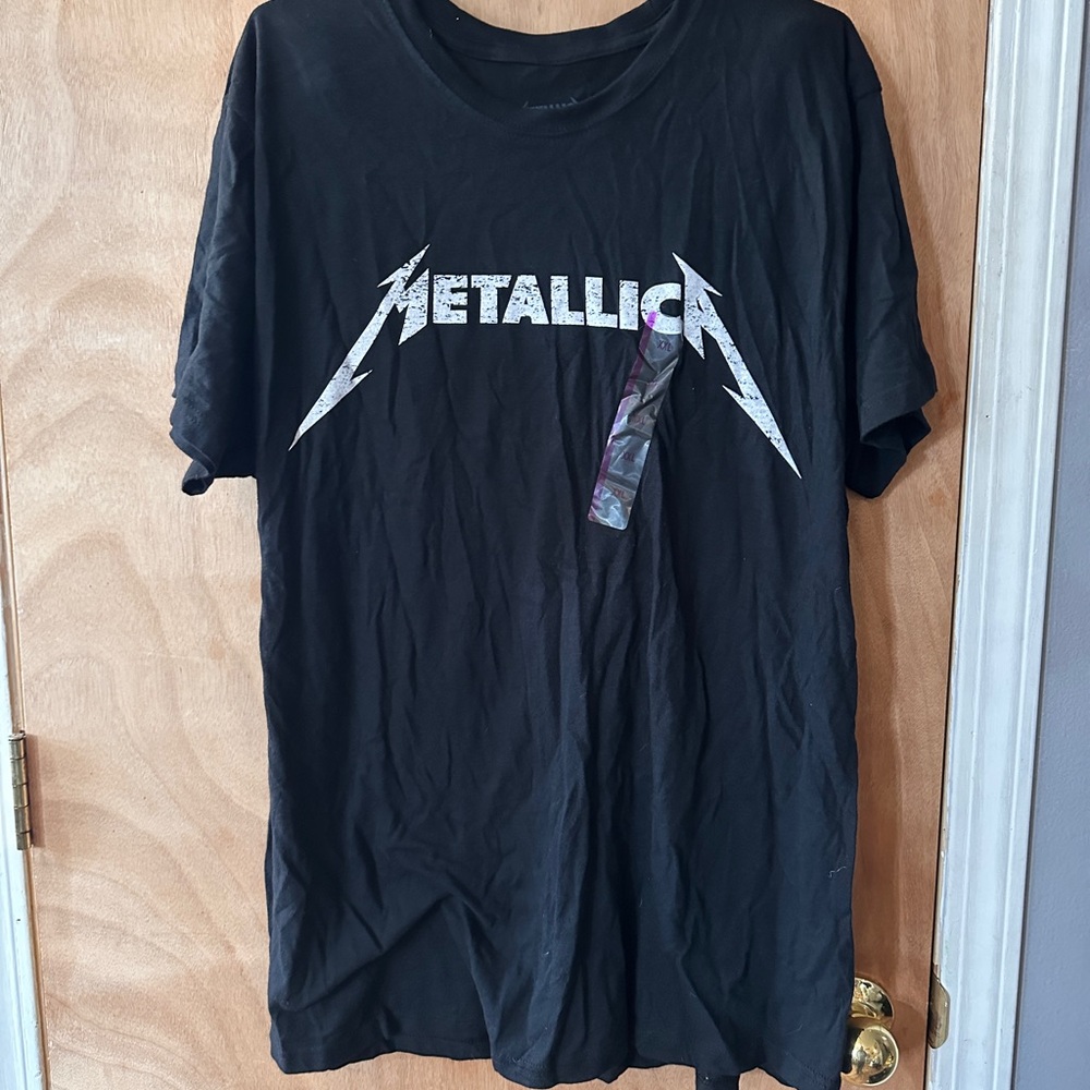 Metallica Black Short Sleeve Tee